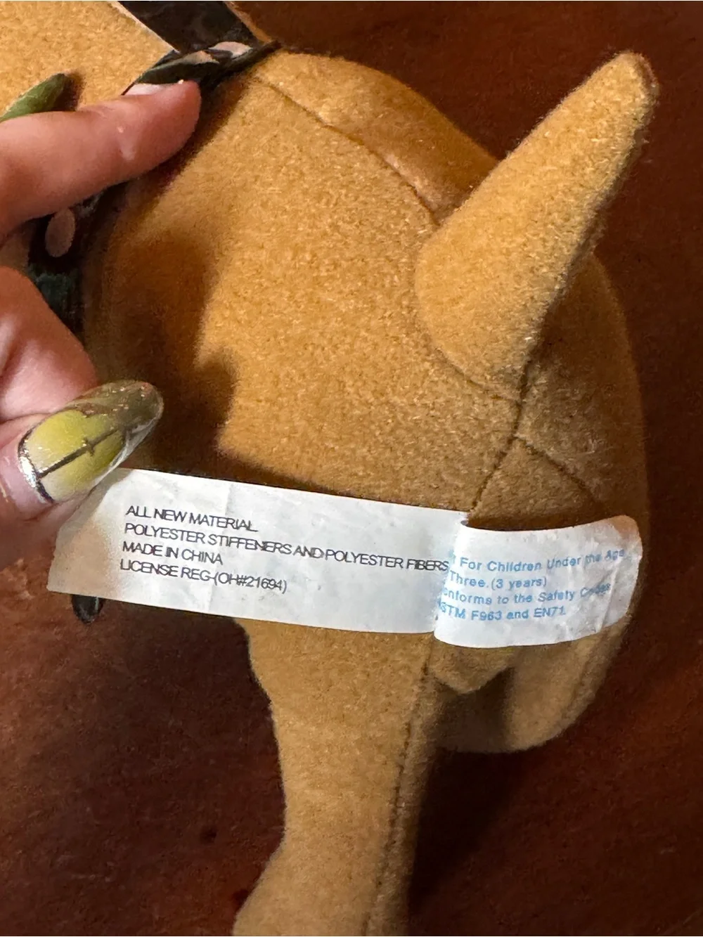 Homies Plush Bulldog Dog Toy in Tan with Sunglasses